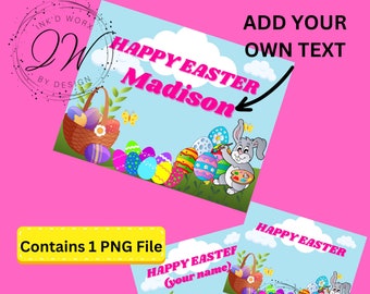 Sublimazione DIGITALE Easter Puzzle Design / Sublimation Puzzle PNG / Sublimation Design / Easter Puzzle Sublimation / Sublimation PNG / Bunny