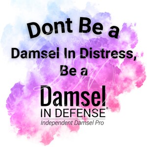 Damsel In Distress Defense PNG digital file sublimation