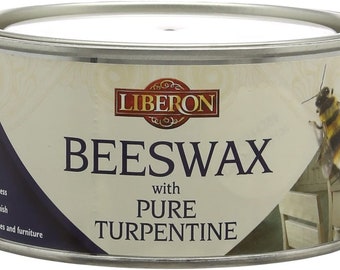 Liberon Beeswax Paste with Pure Turpentine for Restoring and Protecting Furniture