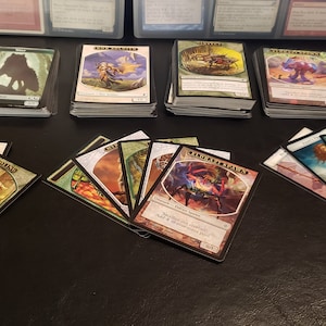 200 Magic the Gathering MTG Tokens and Art Cards Lot