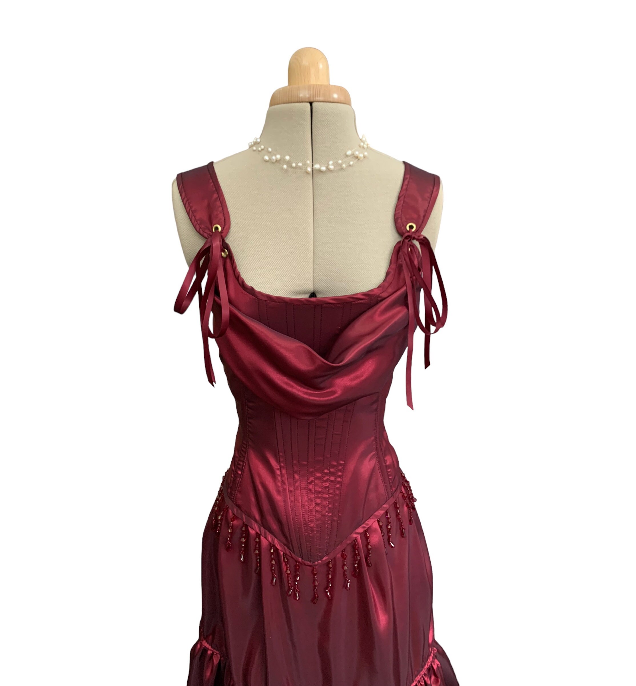Burgundy Muse Knit Set main image 1