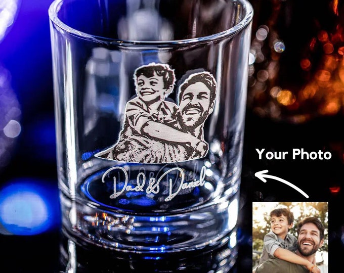 Personalized whiskey glass, Custom Whiskey Glasses, Groomsmen Proposal, Bourbon Glasses, Etched Whiskey Glasses, Best Man Gift, Gift for Dad