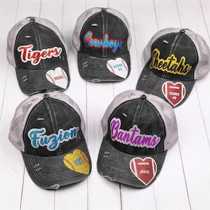 Personalized Custom Trucker Hats, Volleyball Gifts, Volleyball Mom, Baseball Mom, Softball Mom, Soccer Mom, Tennis Hat, Football Mom