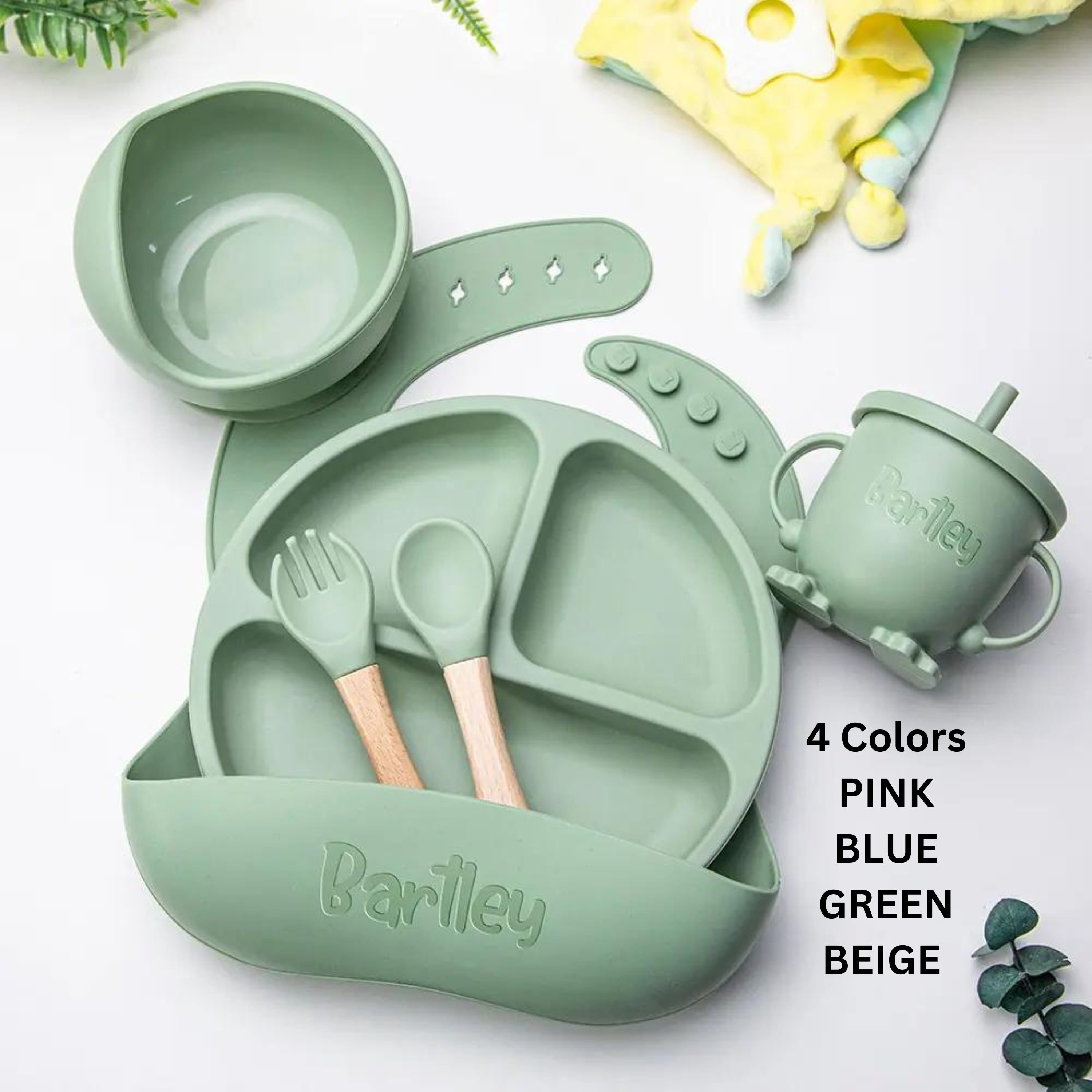 Baby Spoons - Self-feeding Toddler Utensils - First Stage Baby Led Weaning  Spoons - 100% Food Grade Silicone Training Spoons - Temu Mexico