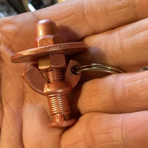 Recycled Keyrings Nuts’n’bolts