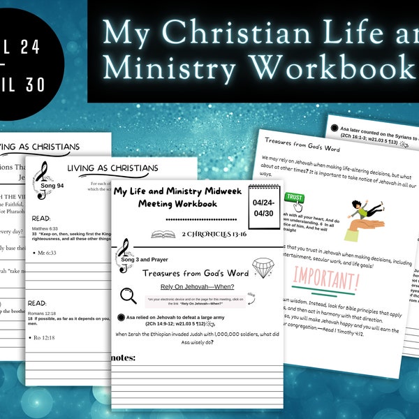 Jw Midweek Meeting Guide Etsy