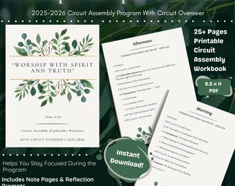 2025-2026 Circuit Assembly Notes Workbook: JW Printable PDF