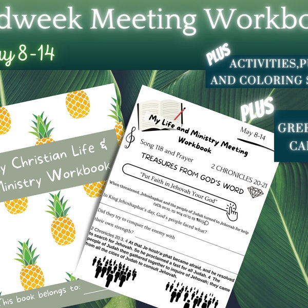 Jw Midweek Meeting Etsy Australia