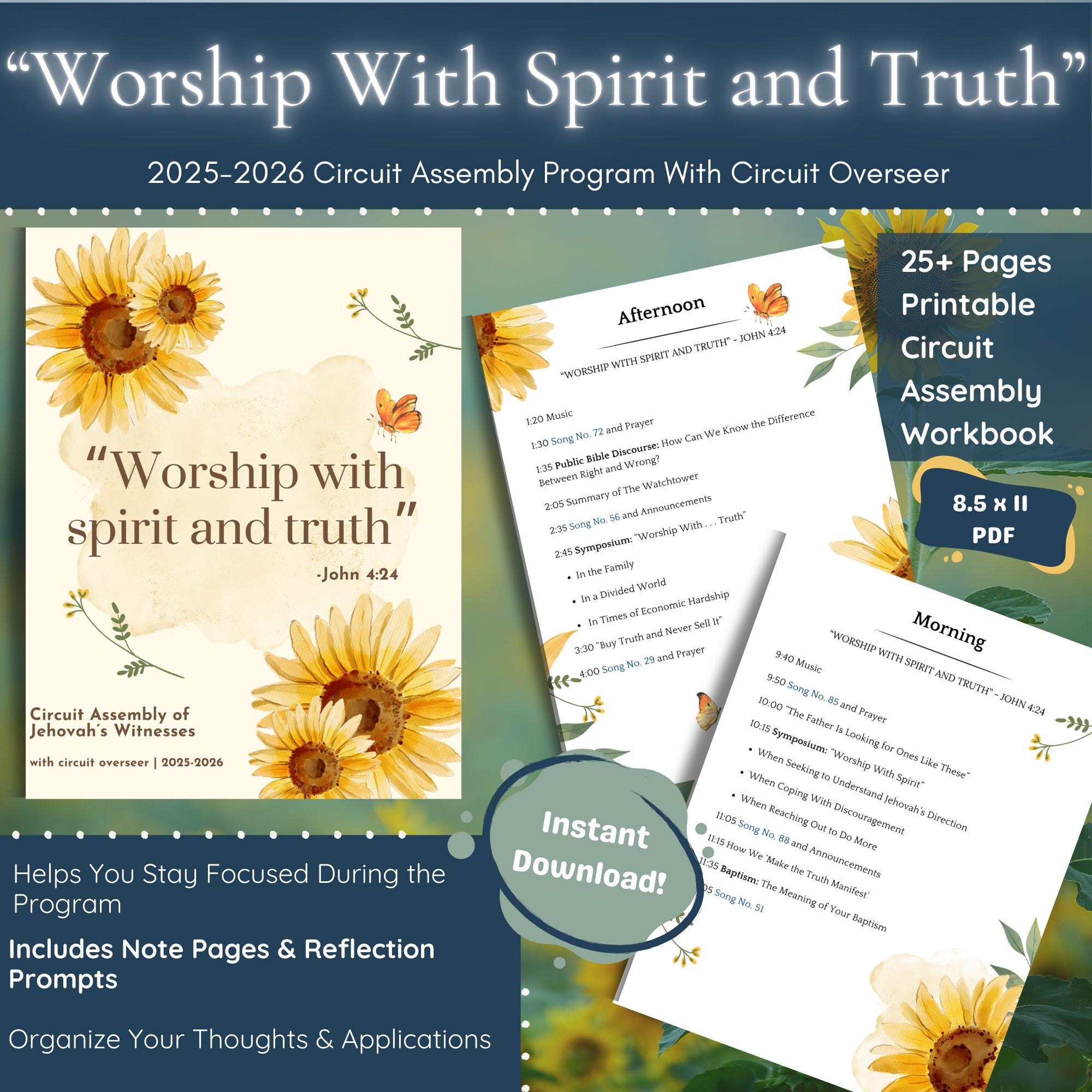 霊と真理をもって礼拝する 2025-2026 巡回大会 JW | ノート