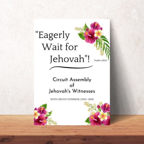 Jw 2024 Assembly Etsy