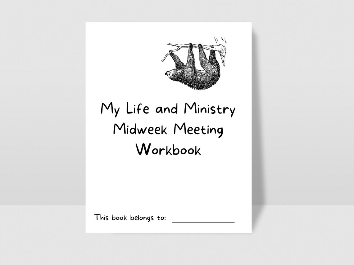 Midweek Meeting Workbook October 1723 Study Guide JW Etsy