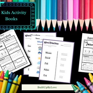 Jw Kids Activity Books | Jw Meeting Activity Book | Jw Site Words | Coloring | Printable | Jw Download | Jw Toddler | Keep busy