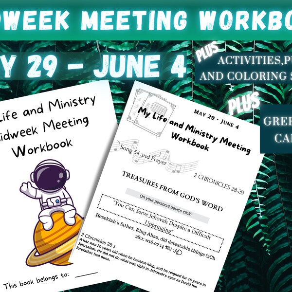 Jw Midweek Meeting Guide Etsy