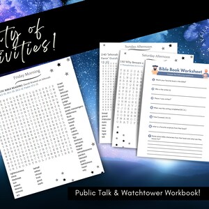 Jw Kids Assembly Workbook | 2023 Exercise Patience Convention of ...