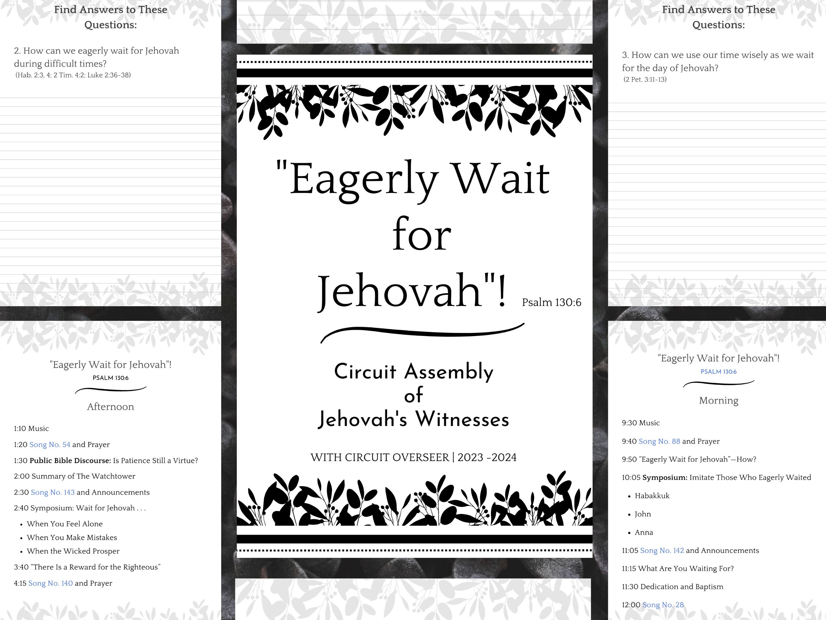 Eagerly Wait for Jehovah Circuit Assembly of Jehovah