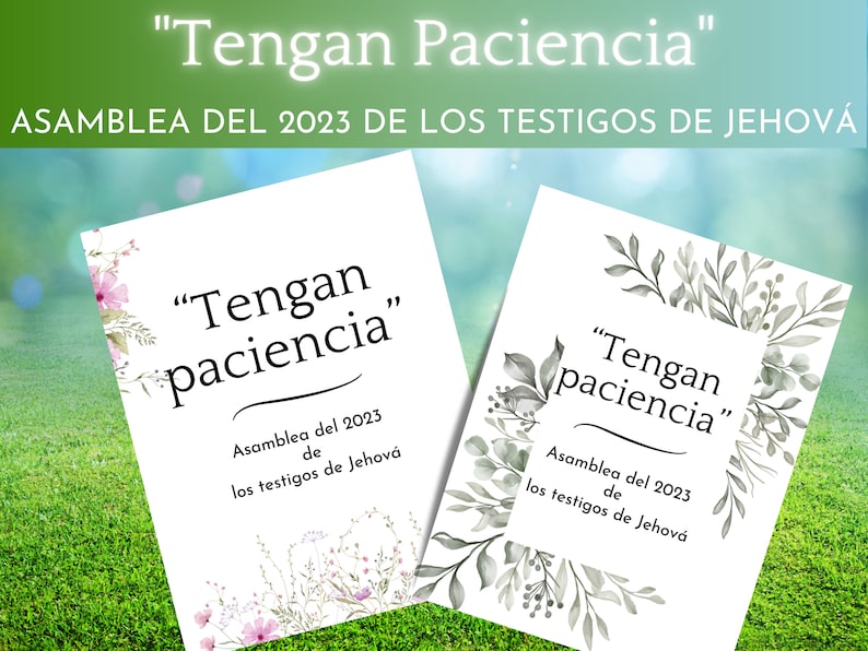Tengan Paciencia Asamblea Del 2023 De Los Testigos De Jehová Exercise