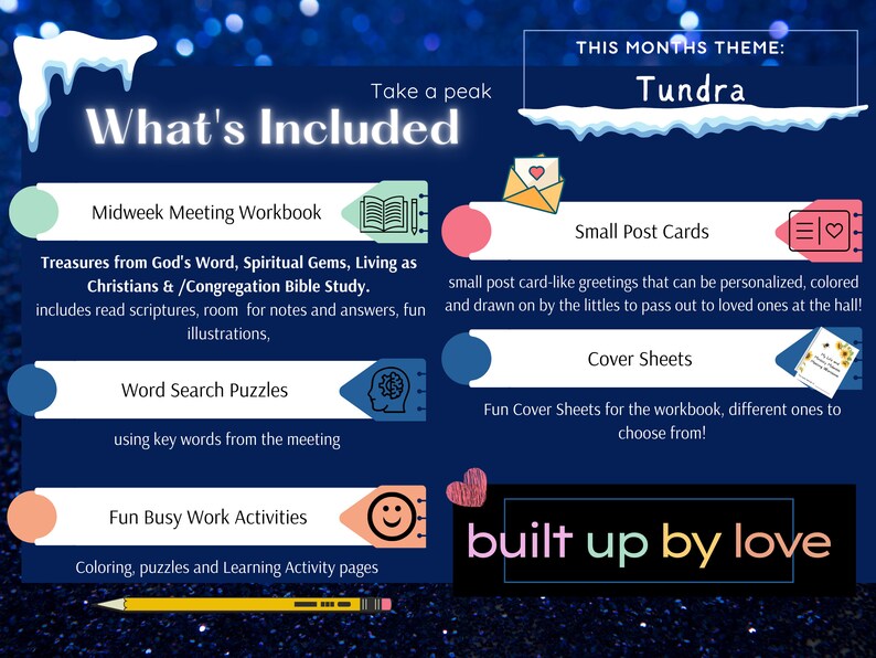 Jw Kids January Bundle Study Guide Midweek Meeting Workbook OCLAM
