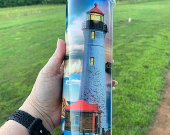 Lighthouse Sublimation Tumbler