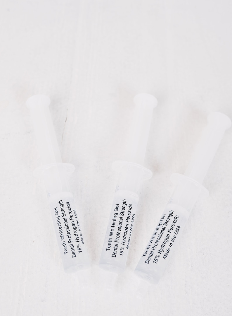 16 Hydrogen Peroxide Professional Teeth Whitening Gels Etsy
