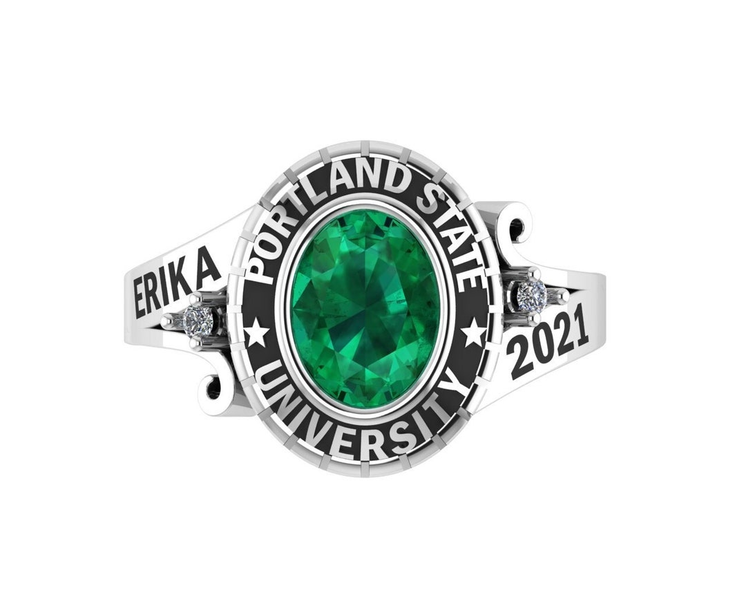 May Amethyst Class Ring, Simulated Amethyst Ring , University Ring ...