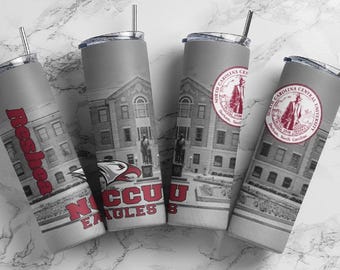 20oz Personalized North Carolina Central University Skinny Tumbler