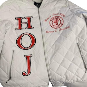 Personalized HOJ Quilted Bomber Jacket