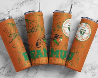 FAMU Personalizowany chudy kubek 20 uncji