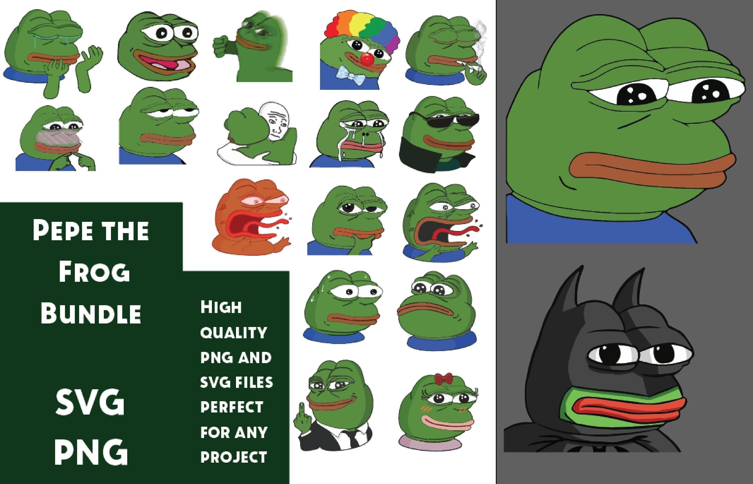 Pepe Frog Meme SVG File Bundle Cricut Layered Design for Etsy Canada Pepe Frog Meme SVG File Bundle Cricut Layered Design for Etsy Canada