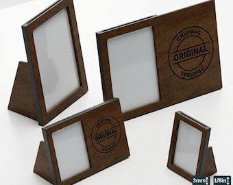 DIY Picture Frame Cutting Files - Personalized Photo Gift - Picture Frame Cut Plans 367