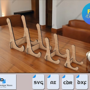 Pic Art ホルダー デザイン用レーザー カット テンプレート / レーザー対応 SVG Dxf ベクター ファイル ADS082 をダウンロード