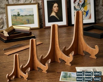Easel Stand Plate Display Tabletop Photo Art Display Sign Holder Wedding Table Decor 944
