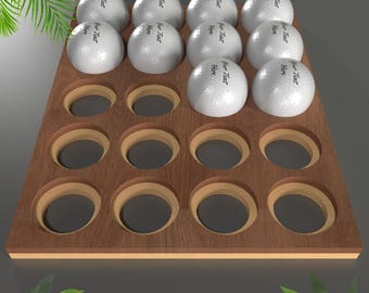 Golf Ball Jig Design for Laser Engraving - Perfect for UV Painting and Customization 692
