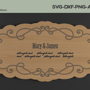 Bundle of Vector Cutting Files for Laser Cutting Machines / Dxf Svg Cdr Ai cut files 286 image 9