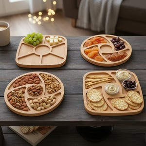 Laser Cut Snackschalen - DIY Charcuterie Brett Schneidedatei für die Bewältigung 511