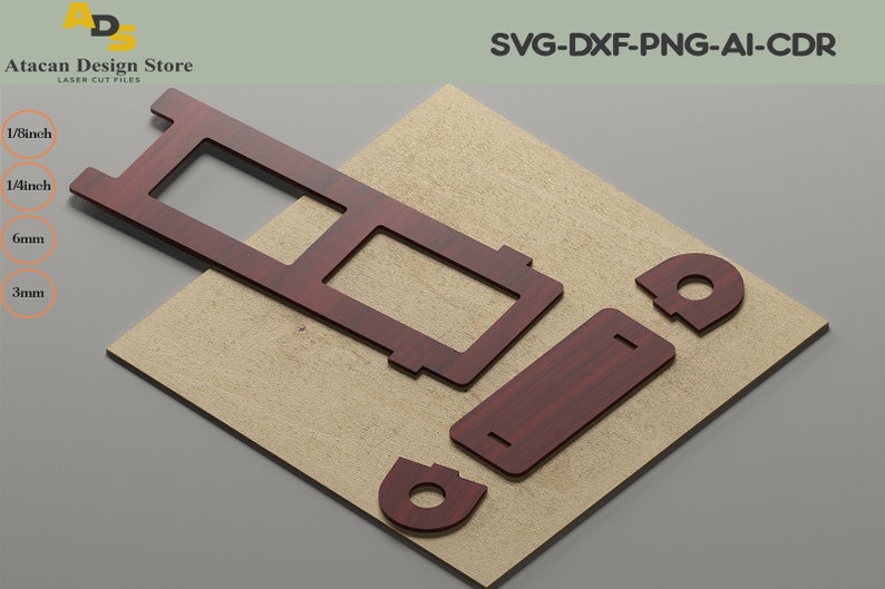 Bundle of Vector Cutting Files for Laser Cutting Machines / Dxf Svg Cdr Ai cut files 286 image 7