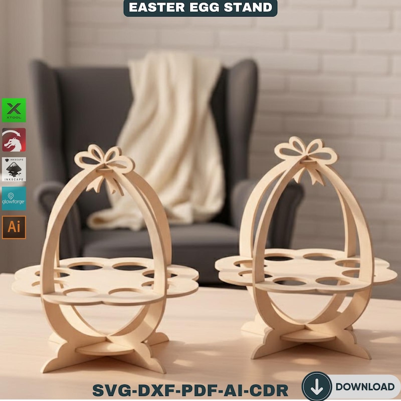 Easter Egg Holder Display - Etsy