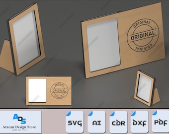 DIY Picture Frame Cutting Files - Personalized Photo Gift - Picture Frame Cut Plans 367