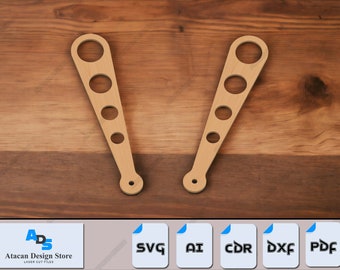 Spaghetti Measuring Tool - Precision Laser Cut Design for Perfect Pasta Portions 539