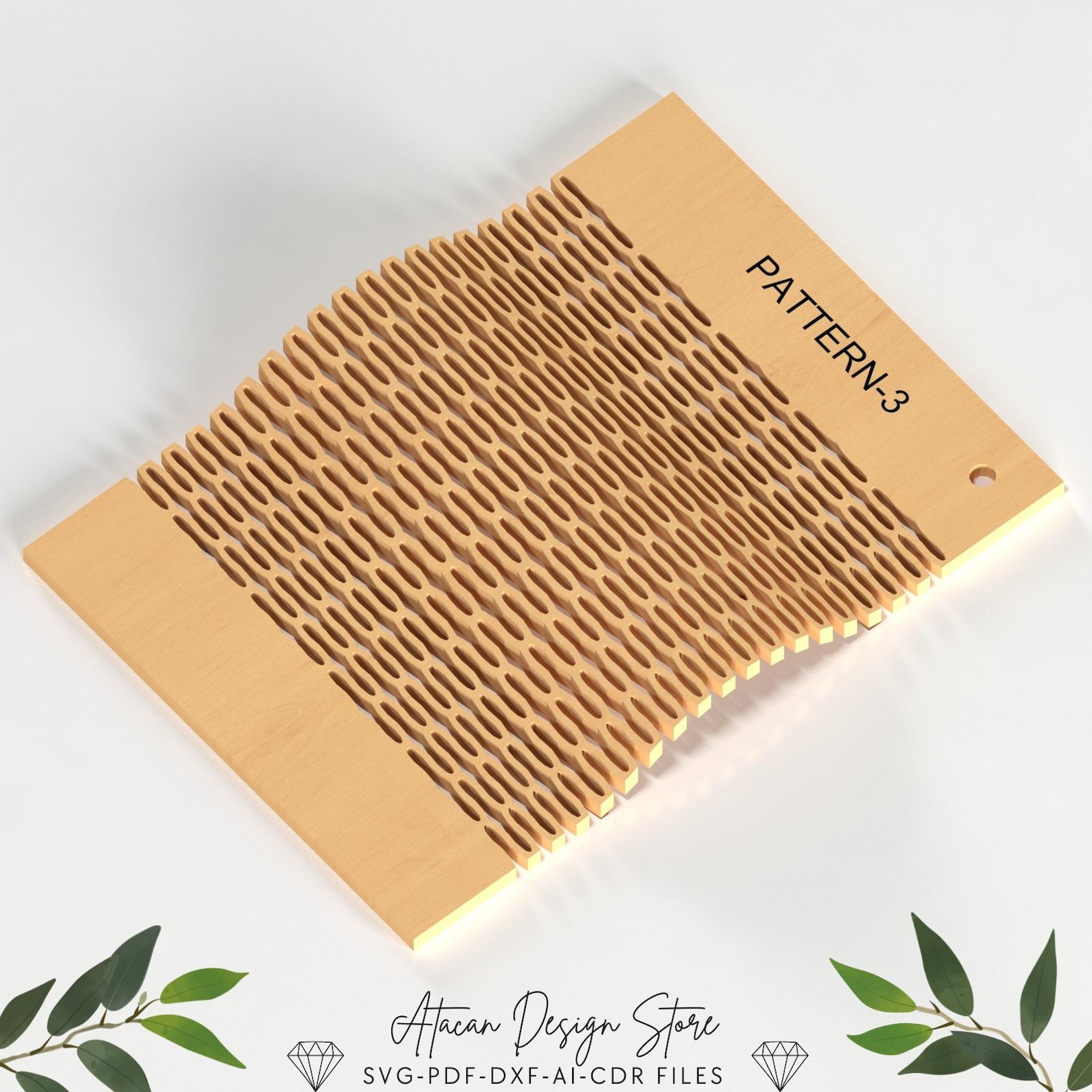 Versatile Living Hinge Set - 30 Flexible Laser Cut Patterns for DIY ...
