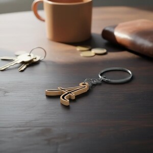 Alphabet Keychain Bundle - A to Z Letters for Laser Cut Jewelry and Accessories 508 image 4