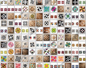 Barn Quilt Mega Bundle - Huge Geometric Farmhouse Patterns - Quilt Block Design Collection 659