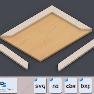 Customizable Photo Frame Bundle for Laser Cutting – Perfect for Home Decor & Gifts,Easy to Use, Multiple Sizes 445