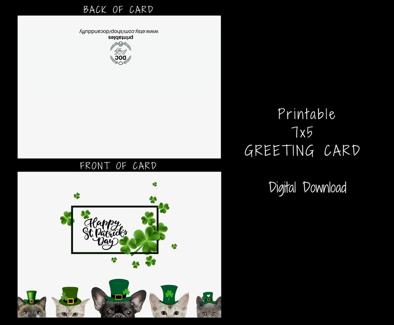st pattys day cards handmade