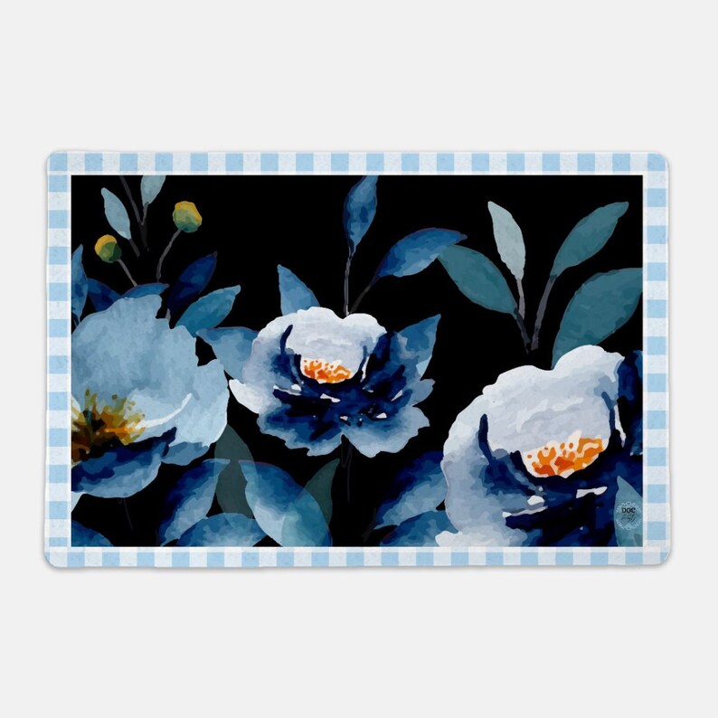 Dog Food and Water Bowls Mat Cat Food and Water Bowls Mat Etsy