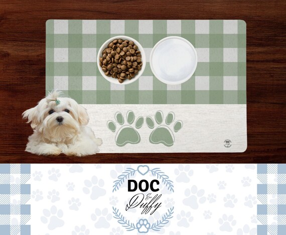  Dog Cat Food Mat Dog Feeding Mat for Food and Water