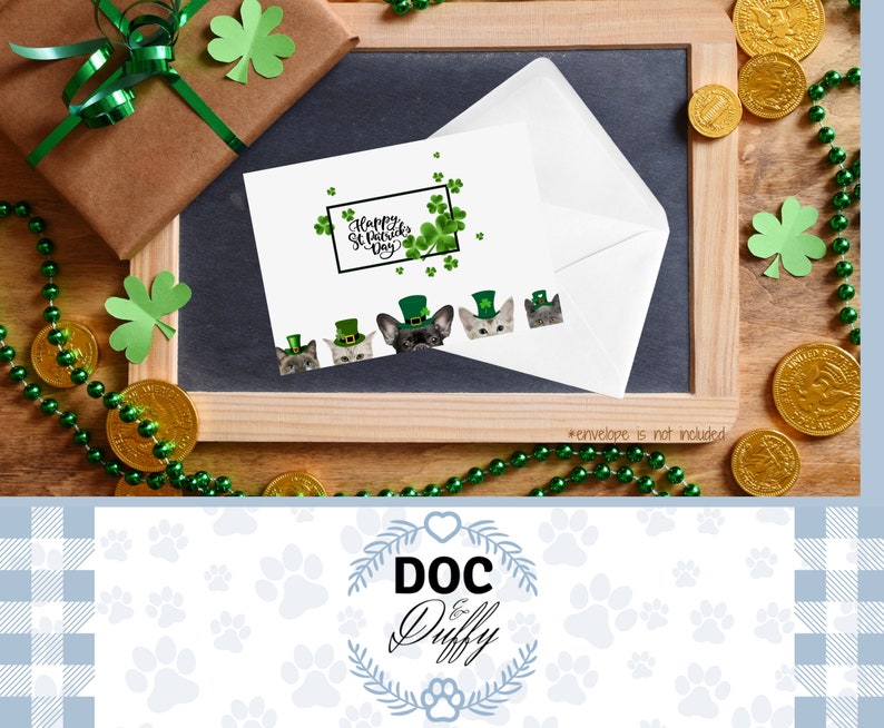 st pattys day cards templates