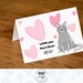 Cat Mom Mother's Day Card, From the Cat, Printable Mothers Day Greeting ...
