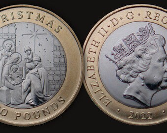 1988年イギリス❗1ポンドプルーフ銀貨（ピエフォー）国章の盾と