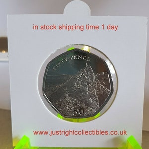 Gibraltar 2020 50p Coin Skywalk Fifty Pence Gibraltar
