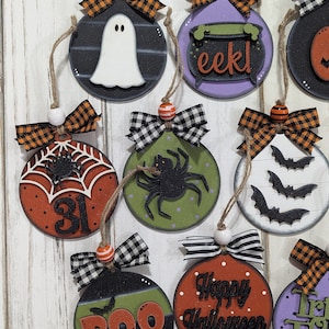 Halloween Ornaments/halloween Decor/handmade Halloween Laser Decor. - Etsy